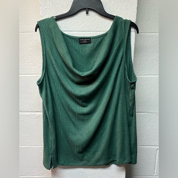Lane Bryant Tops - Lane Bryant Green Sleeveless Top